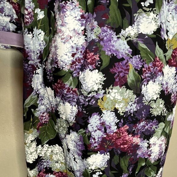 Vintage 80s Models Coat House Dress Pearl Snap Buttons Women’s Size 8 USA MADE - Picture 12 of 12